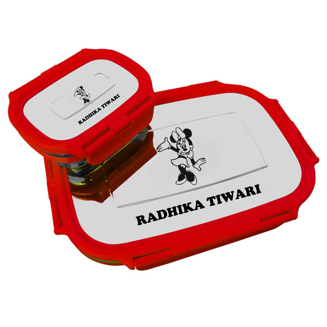 Jumbo lunch boxes Red