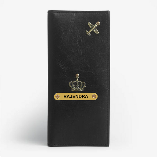 Passport organizer Black My Store NC Gifts