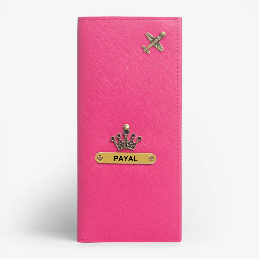 Passport organizer Hot Pink My Store NC Gifts