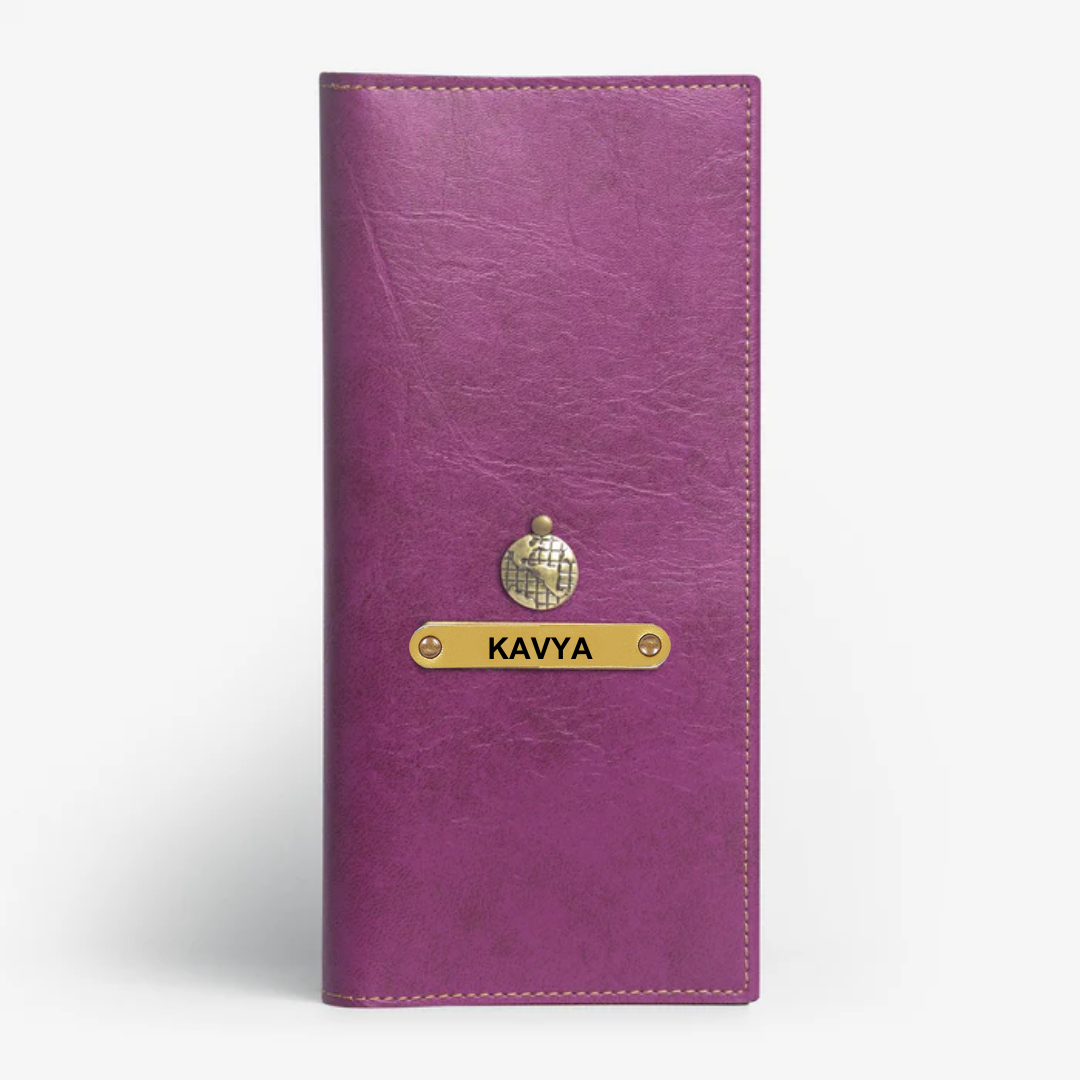 Passport organizer Lavender My Store NC Gifts