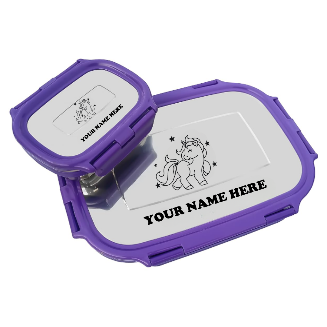 Jumbo lunch boxes Purple