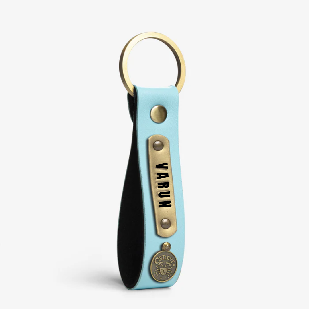 Key Chain Sky Blue My Store NC Gifts