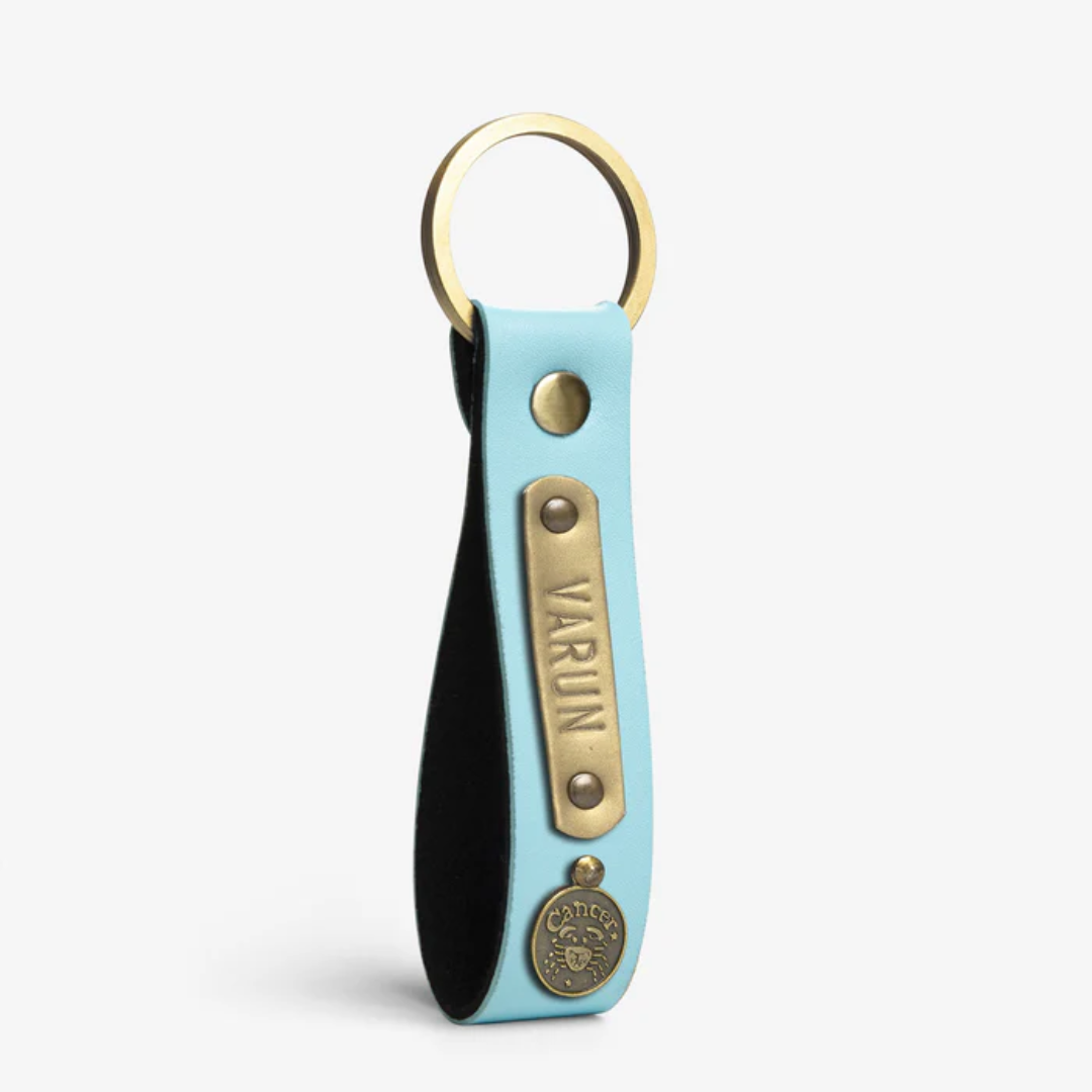 Key Chain Sky Blue My Store NC Gifts