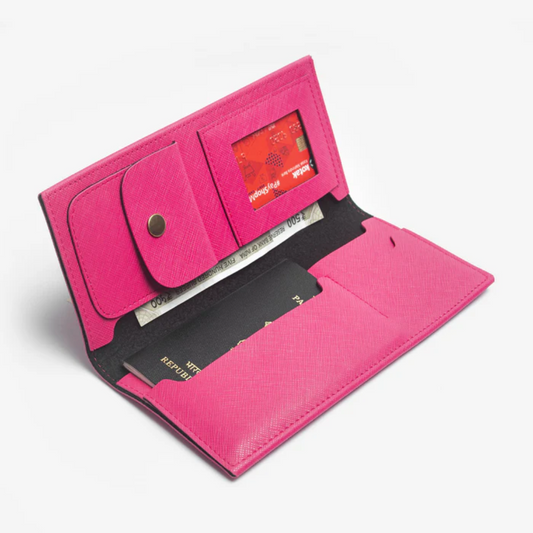 Passport organizer Hot Pink My Store NC Gifts