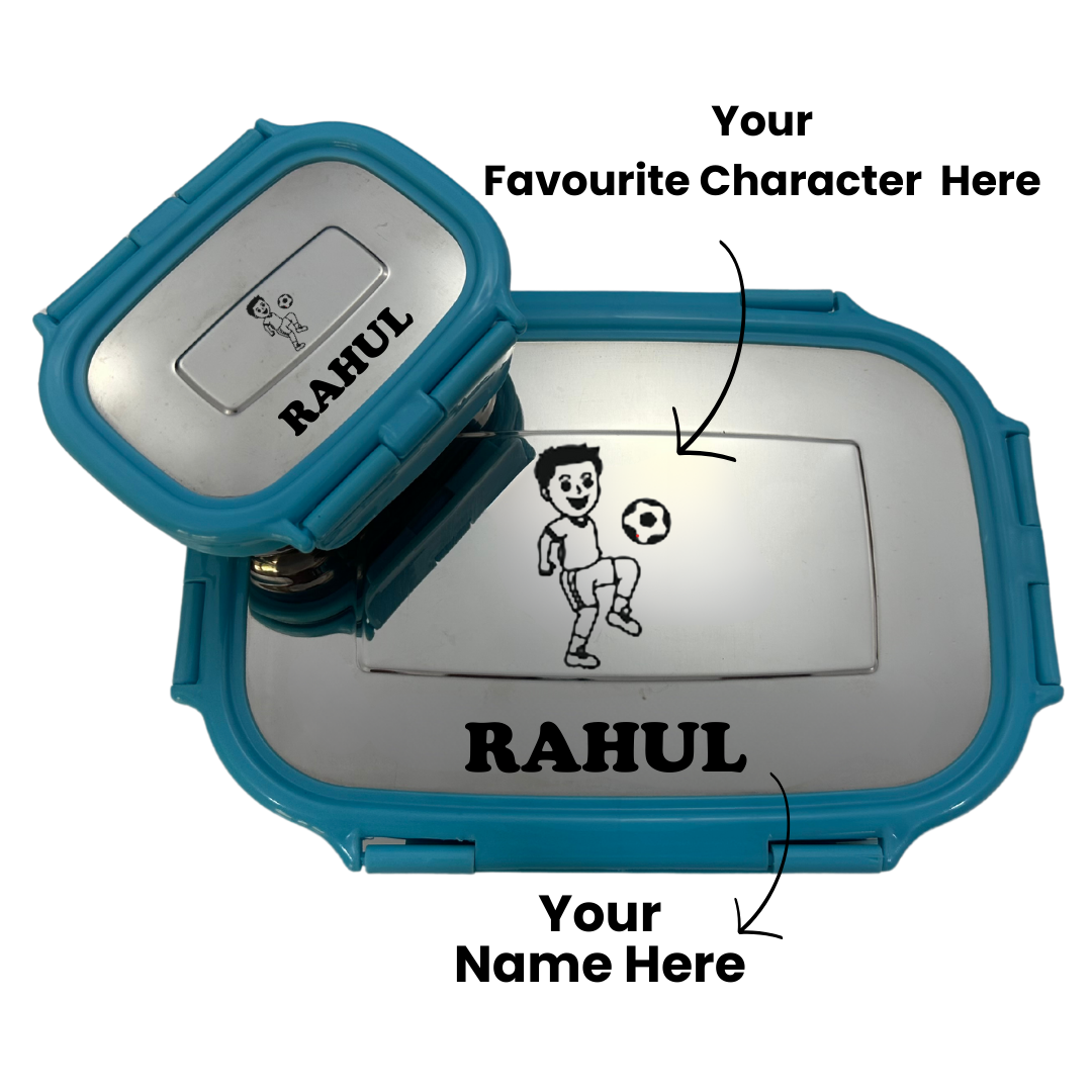 Combo 1 : Sky blue tiffin box
