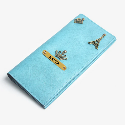 Passport organizer Sky Blue My Store NC Gifts