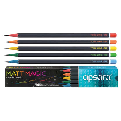 Customized Pencil With Name For Kids Set (20 Pcs) - Name Engraved, Ideal Gift For Kids Birthday And Return Gifts (2), Multicolor NCGIFTS